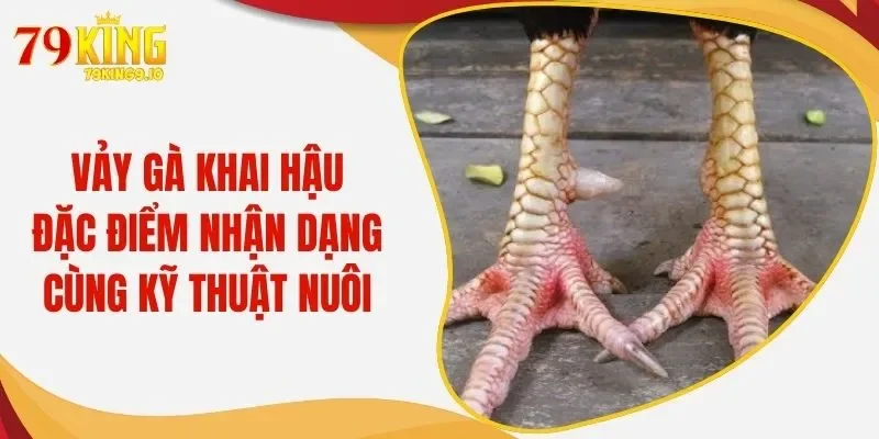 Vảy Gà Tam Tài - Nhận Biết Chiến Kê Dũng Mãnh Từ Đôi Chân